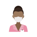 PrepMD RMS female pink scrubs icon